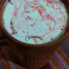 Kulad lassi A picture of Kulad lassi.