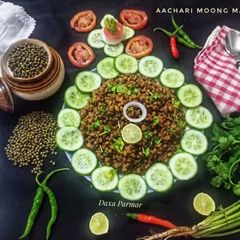 A picture of Aachari Moong Masala.