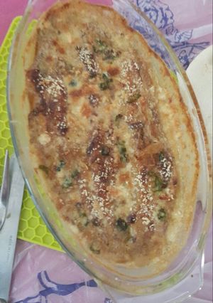 صورة لوصفة صينية للدايت فيليه السمك بالكريمه والخضار