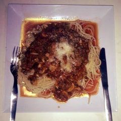 A picture of Grandpa's Spaghetti.