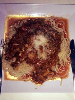 A picture of Grandpa's Spaghetti.