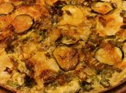 A picture of zucchini quiche