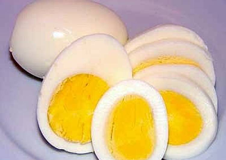 Steps to Prepare Ultimate Hard Boiled Eggs On Gas Stove