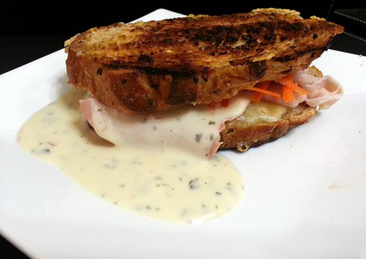 Ham And Cheese With Carrot Sandwich Ham And Cheese With Carrot Sandwich