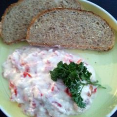 sandra's crab salad A picture of sandra's crab salad.