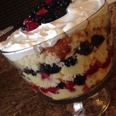 A picture of Very Berry Trifle.