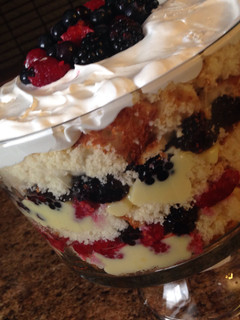 A picture of Very Berry Trifle.
