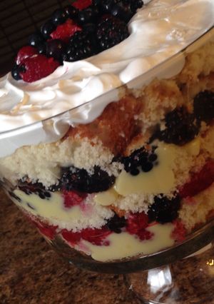 A picture of Very Berry Trifle.