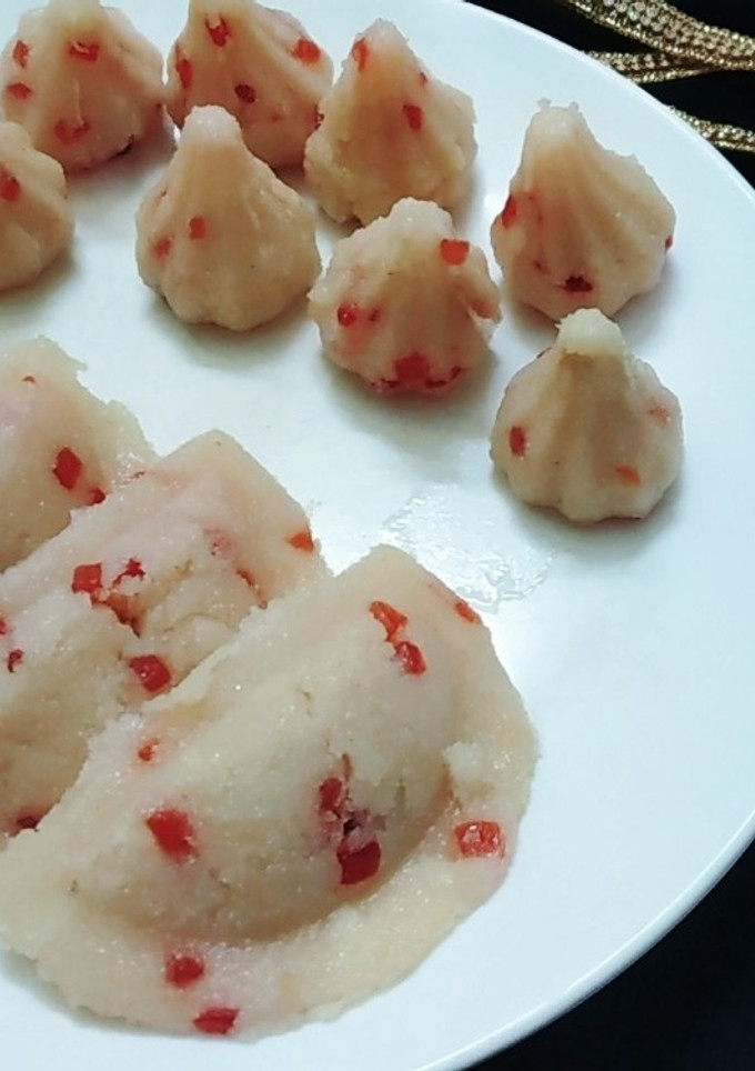   ரவா டூட்டி ஃப்ரூட்டி கொழுக்கட்டை (Rava Tutty Fruit KOlukattai Recipe in tamil) செய்முறை முக்கிய புகைப்படம்