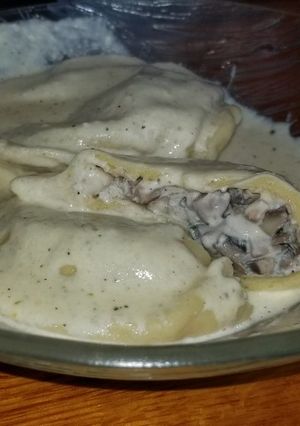 Une photo de Ravioles au parmesan