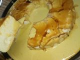 Isla flotante con crema zaballon