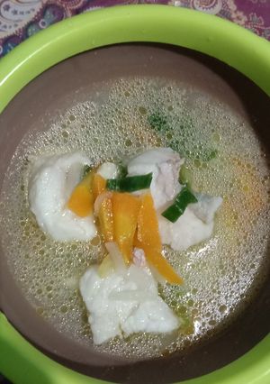 Foto resep Anti GTM, MPASI 21 M 🐟🐟 Sup Ikan Kakap 🐟🐟
