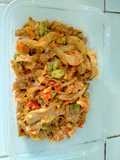 Sambel tempe, jamur, pete