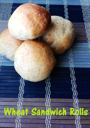 A picture of Wheat Sandwich Rolls.