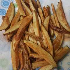 A picture of Fresh Homemade French Fries-Husbands Recipe.