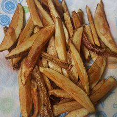 A picture of Fresh Homemade French Fries-Husbands Recipe.