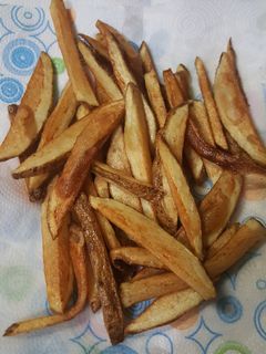 A picture of Fresh Homemade French Fries-Husbands Recipe.
