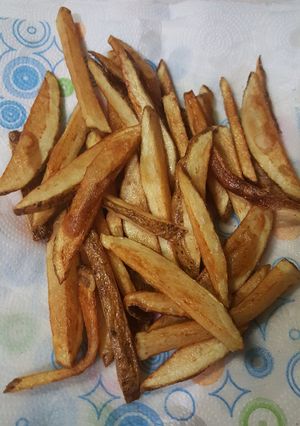 A picture of Fresh Homemade French Fries-Husbands Recipe.