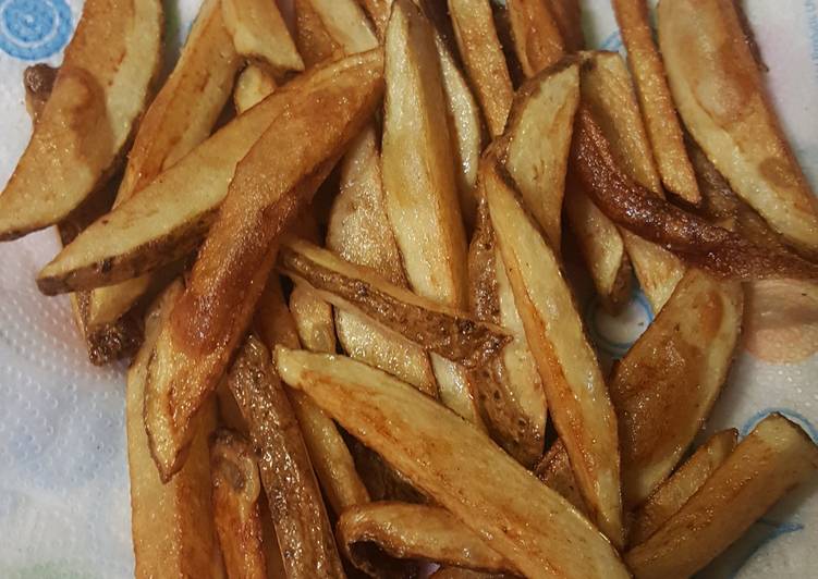 Fresh Homemade French Fries-Husbands Recipe