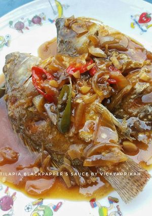 Foto resep Ikan saus lada hitam 🐠