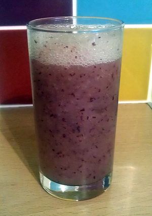 A picture of Vickys Double Grape Slushie, GF DF EF SF NF.