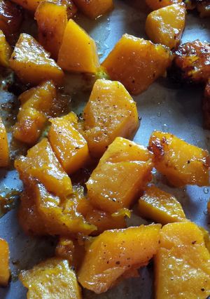 A picture of Roasted Butternut Squash.