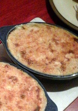 A picture of Cauliflower Cheese.