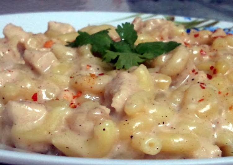 Recipe of Speedy Pasta in White Sauce