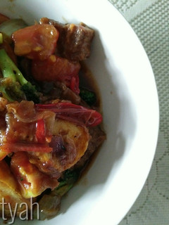 Foto resep 2. Tumis tofu brokoli saus tiram