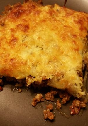 A picture of Guilt-Free Meat Lasagna.