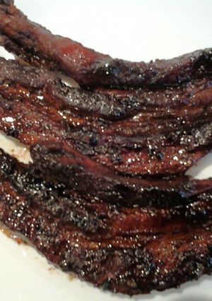 A picture of 5 Spice Soy Sauce Pork Belly.