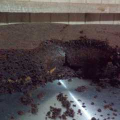 A picture of Torta de chocolate esponjosita.