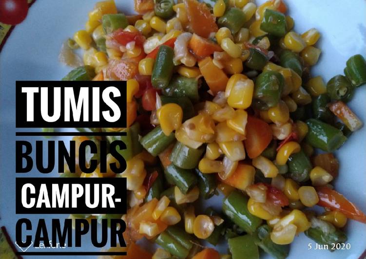 Tumis Buncis Campur-campur