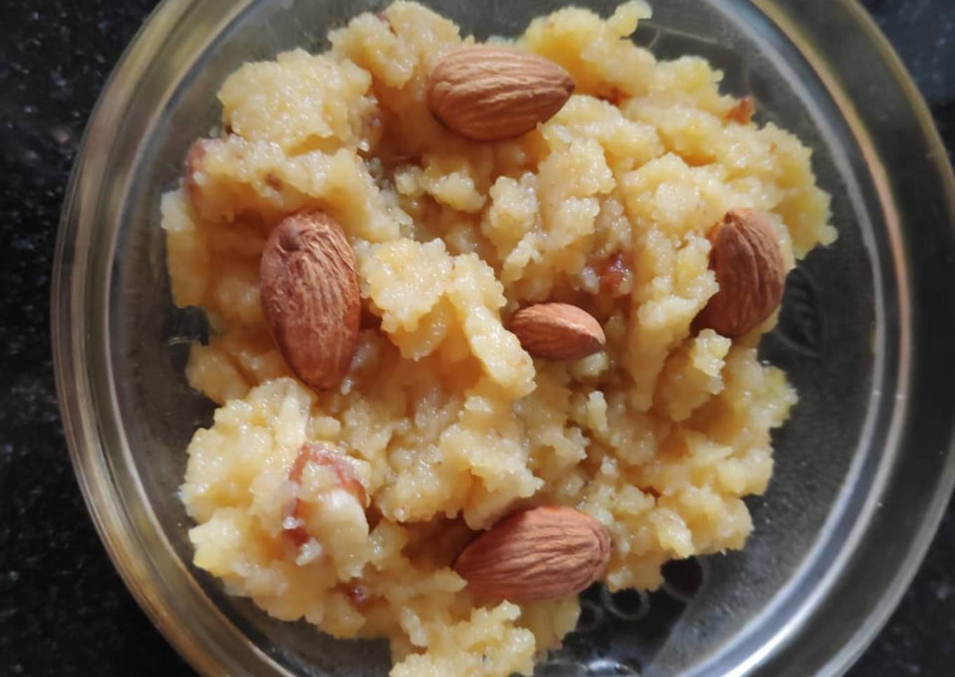 Moong dal halwa