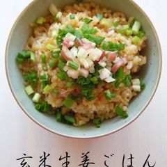 A picture of Macrobiotic Ginger Brown Rice.