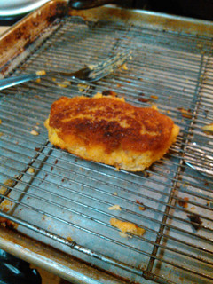 A picture of potato croquettes.