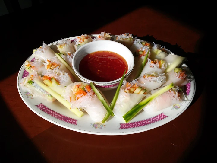 Easy Steps to Prepare|Recipe} Fresh Spring Rolls with Crab Meat the Drool