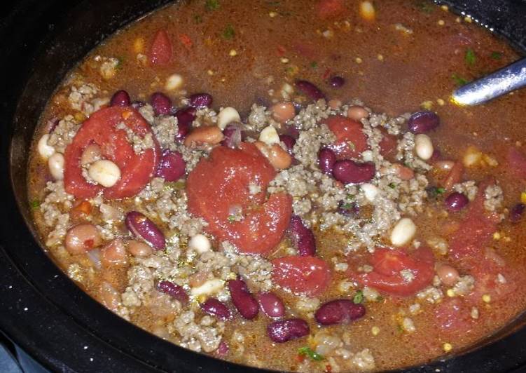 Recipe of Homemade Chilli Beans