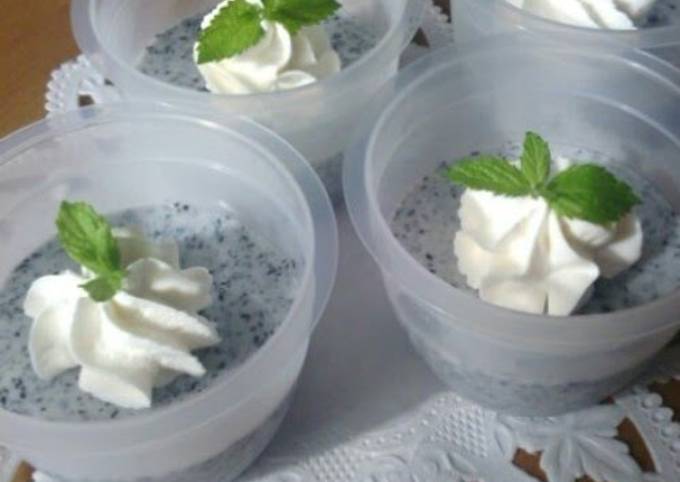 Black Sesame Pudding