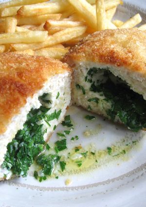 A picture of Chicken Mince Kyiv.
