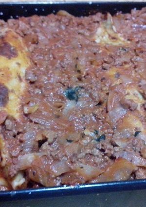 Una foto de Canelones de carne