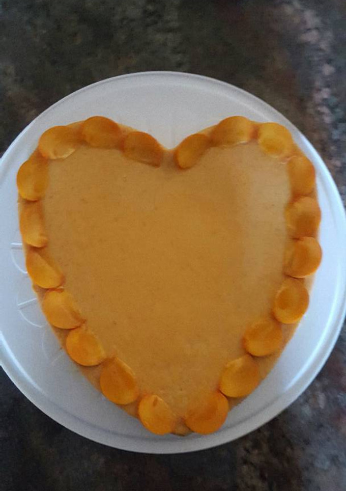 Una foto de Gelatina de pérsimo