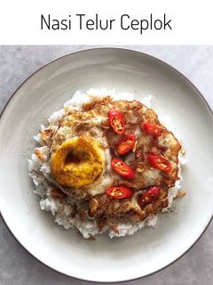 Foto resep Nasi Telur Ceplok