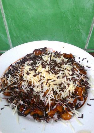 Foto resep Pisang Coklat Keju😊😘