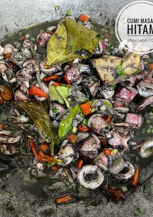 Foto resep Cumi Masak Hitam