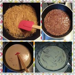 A picture of Sawine (vermicelli dessert).