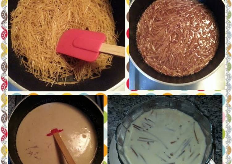 How to Prepare Homemade Sawine (vermicelli dessert)
