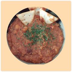 A picture of Slow Cooker High Protein High Fiber Vegetarian Chili.