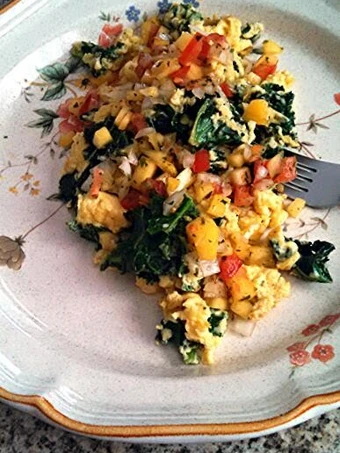 Simple Way Prepare Recipe Kale and eggs that is Delicious, So Delicious}