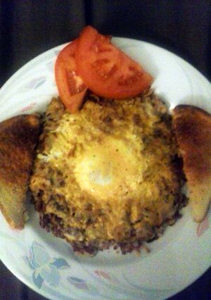 A picture of End-of-the-Month Breakfast.